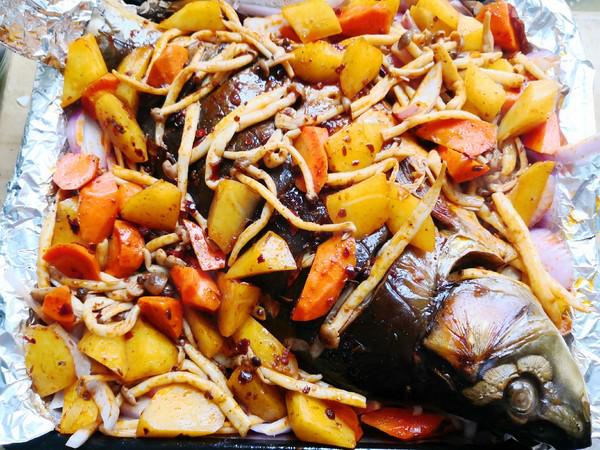 鮮辣過癮的烤魚的做法-香辣味烤菜譜