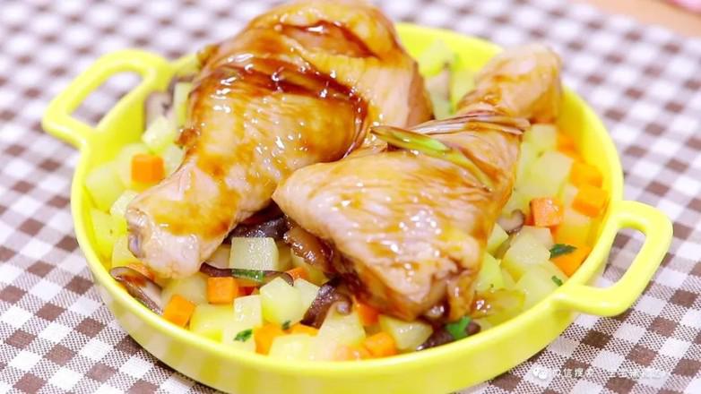 無水蒸雞腿  寶寶輔食食譜的做法-家常味蒸菜譜