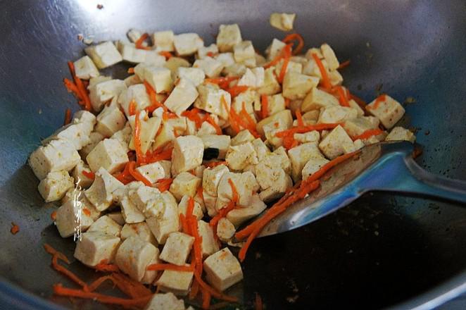 豆腐炒雞蛋的做法-家常味炒菜譜