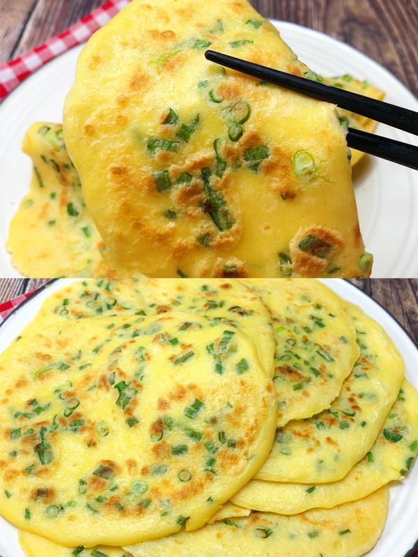 香濃牛奶雞蛋餅的做法-咸鮮味煎菜譜