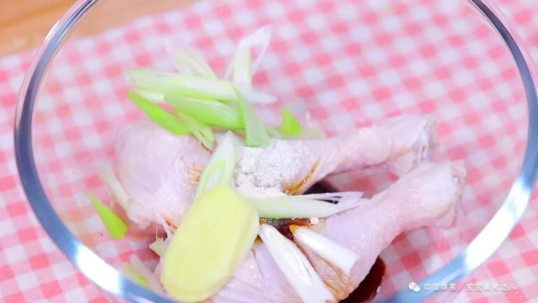 無水蒸雞腿  寶寶輔食食譜的做法-家常味蒸菜譜