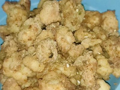 燒烤味的酥脆雞米花的做法-咸鮮味炸菜譜