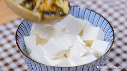 快手簡易豆腐腦  寶寶輔食食譜的做法-家常味蒸菜譜