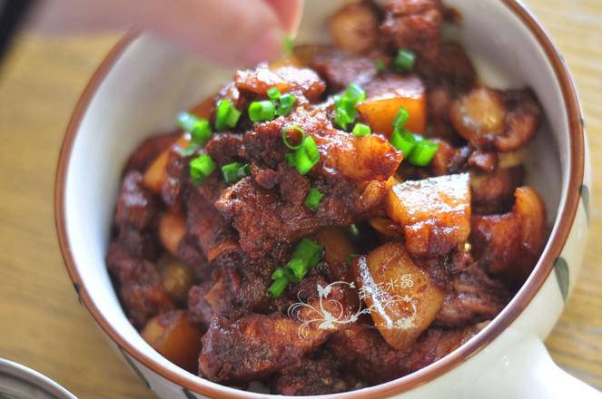 無油紅燒肉的做法-甜味燉菜譜-易網健康養生網 無油紅燒肉的做法-甜味燉菜譜