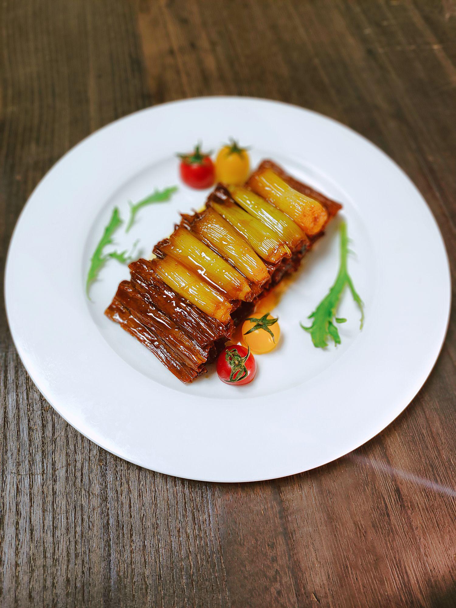 蔥燒賽鹿筋的做法-家常味其它工藝菜譜