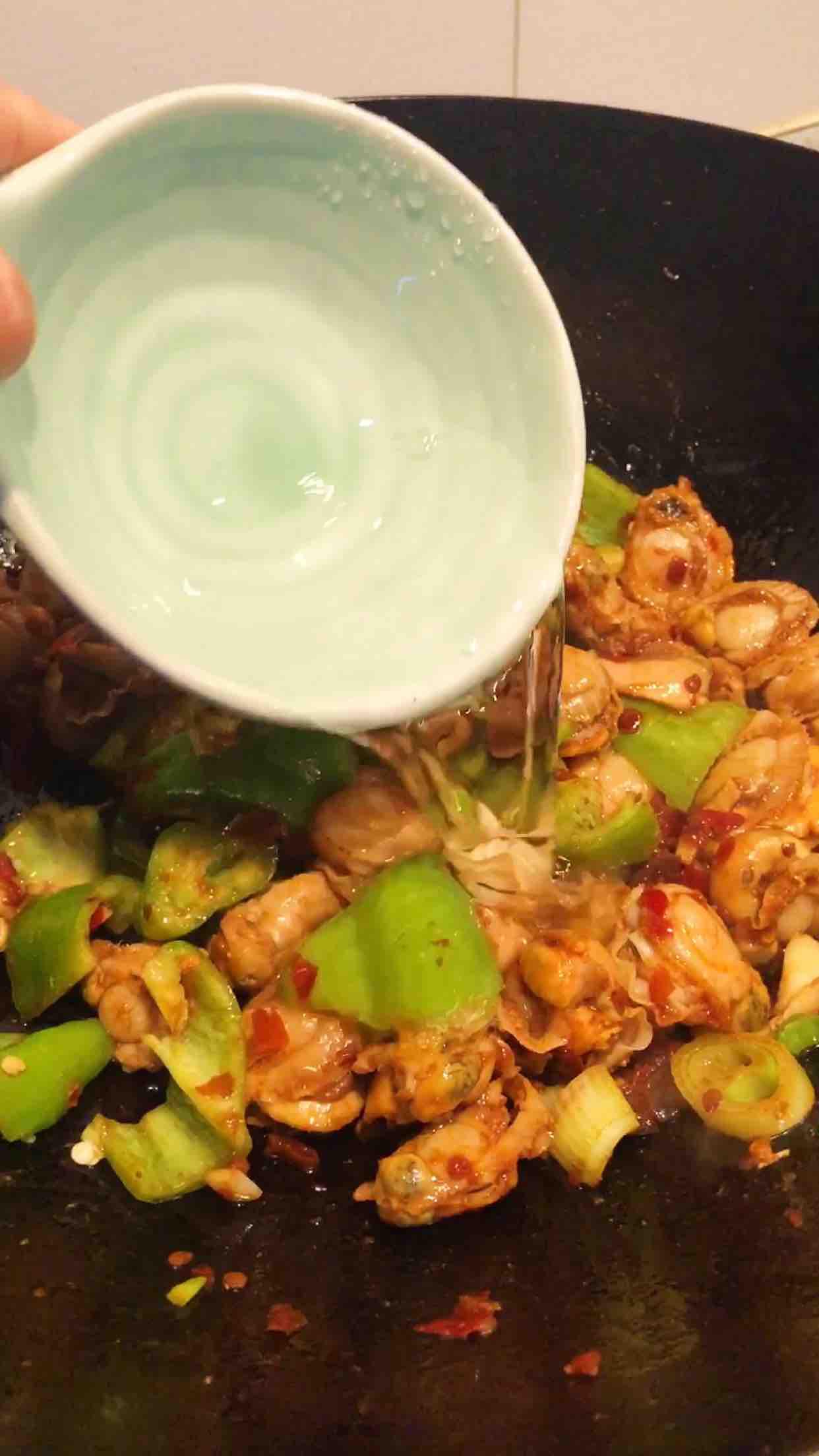 香辣扇貝肉的做法-咸鮮味炒菜譜