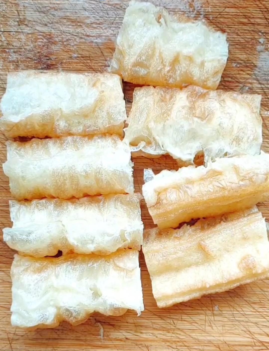 油條釀蝦仁的做法-家常味其它工藝菜譜