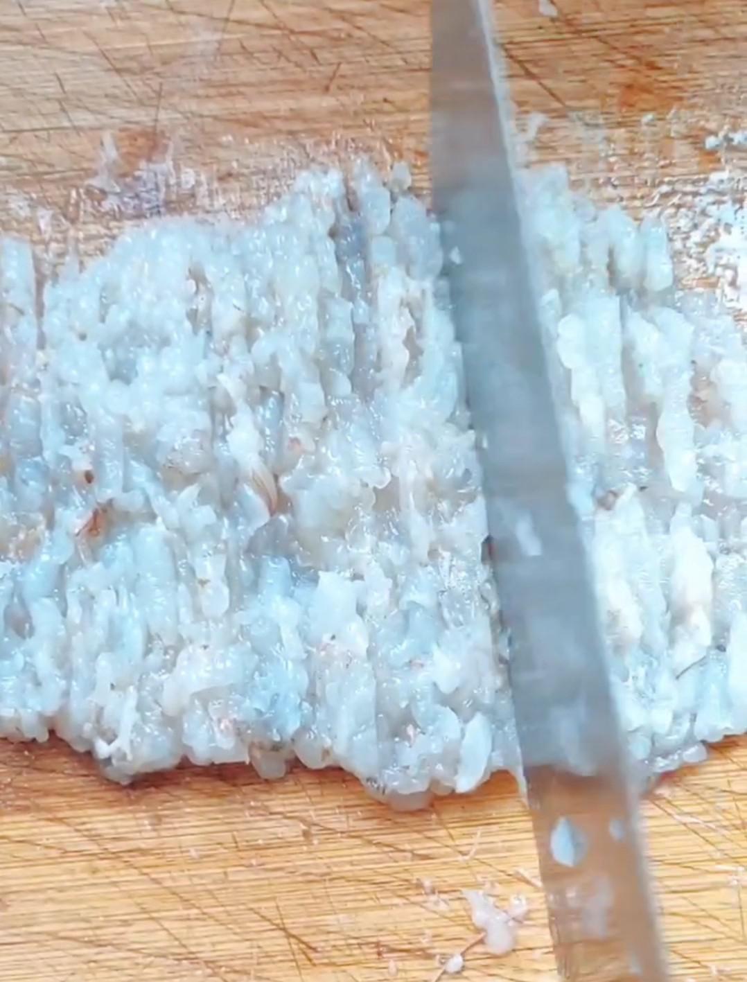 油條釀蝦仁的做法-家常味其它工藝菜譜