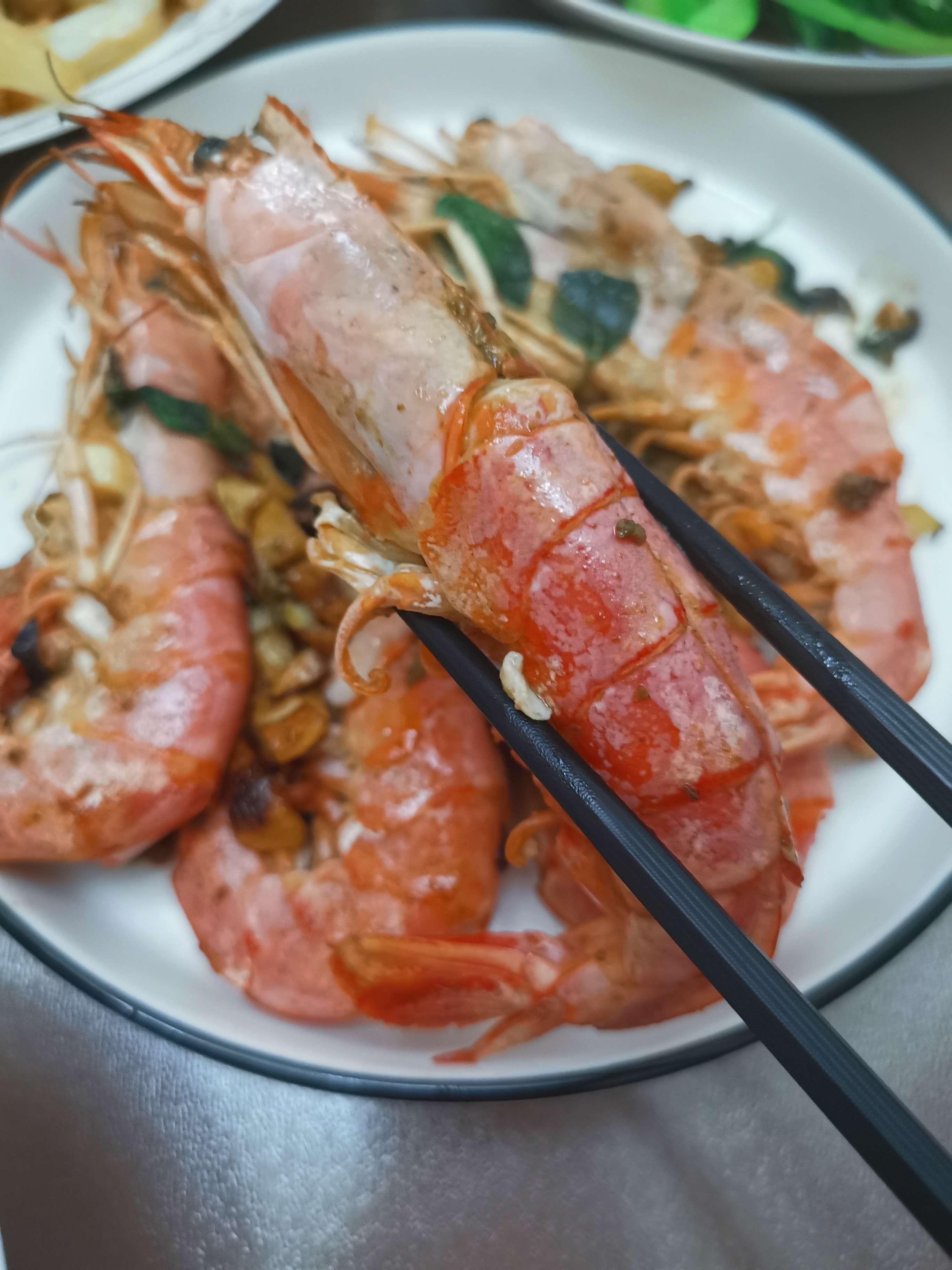 金不換煎大蝦的做法-咸鮮味煎菜譜