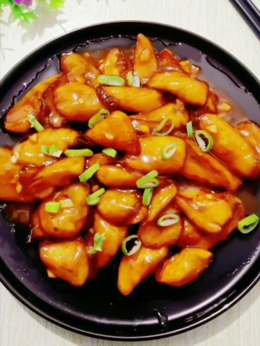 紅燒茄子的做法-咸鮮味燒菜譜