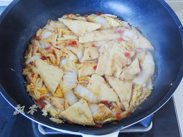 娃娃菜燒油豆腐的做法-家常味燒菜譜