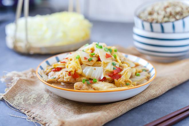 娃娃菜燒油豆腐的做法-家常味燒菜譜