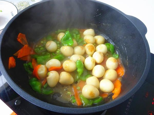 小炒鵪鶉蛋的做法-家常味炒菜譜