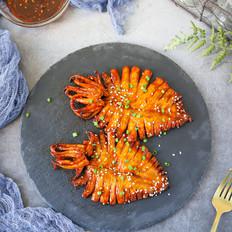 醬烤魷魚的做法-家常味烤菜譜