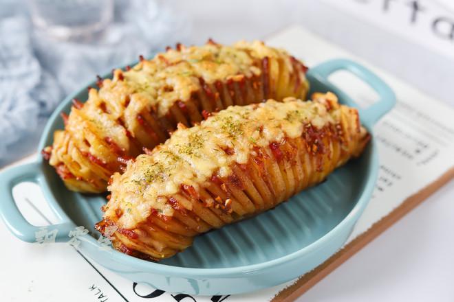 培根風琴土豆的做法-家常味烤菜譜