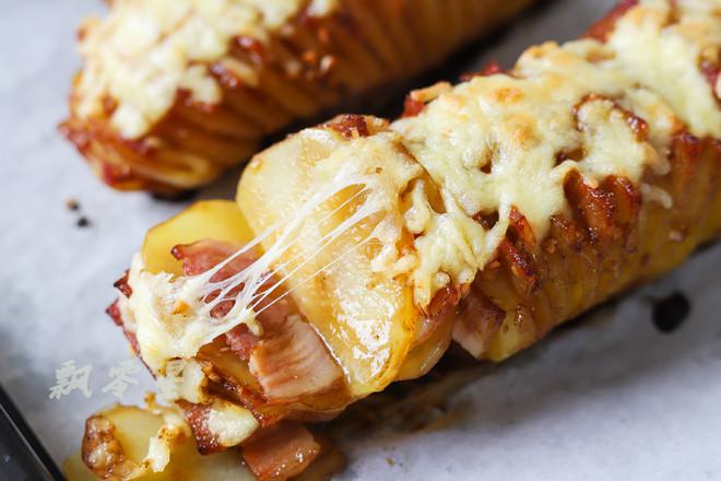 培根風琴土豆的做法-家常味烤菜譜