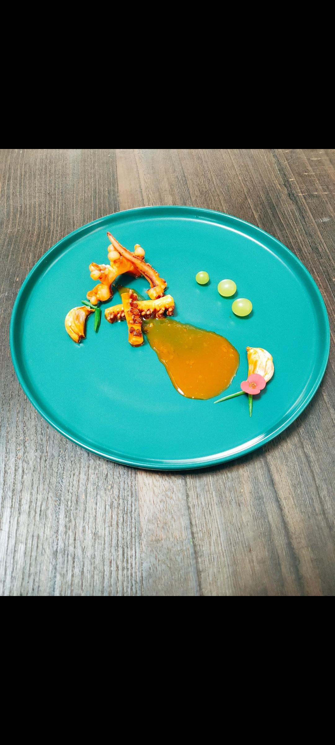 辣烤章魚足的做法-香辣味烤菜譜