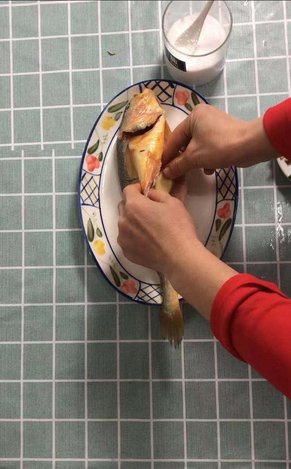 黃花魚這燕蒸嫩而不腥的做法-家常味蒸菜譜