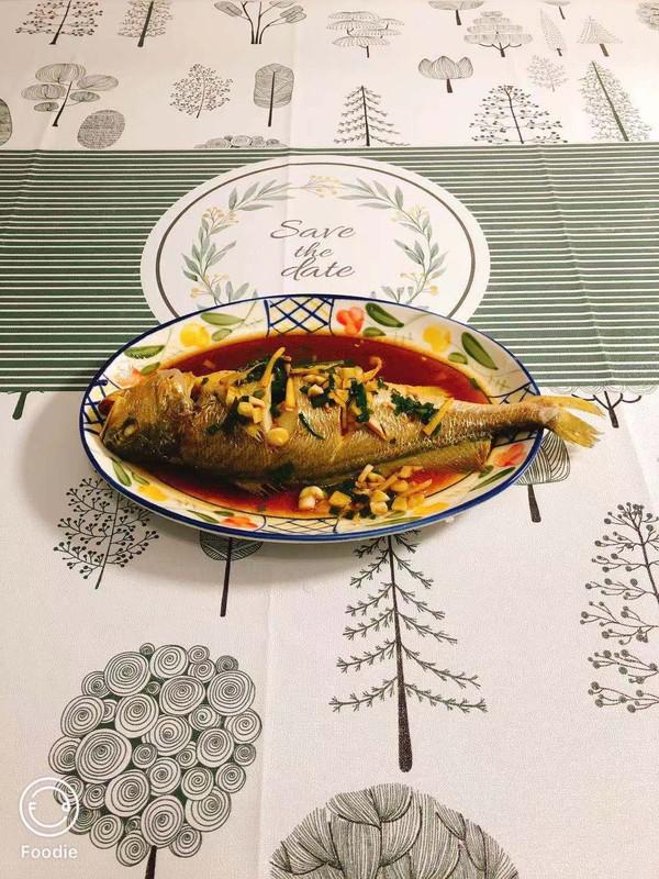 黃花魚這燕蒸嫩而不腥的做法-家常味蒸菜譜