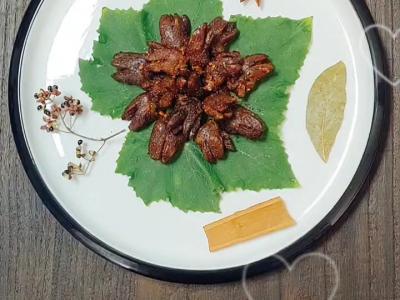 心花怒放的做法-麻辣味烤菜譜