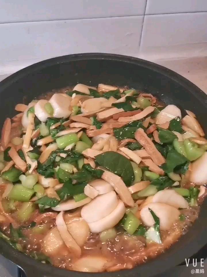 冬筍豆腐干炒年糕的做法-家常味炒菜譜-易網健康養生網 冬筍豆腐干炒年糕的做法-家常味炒菜譜