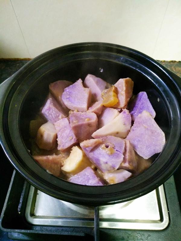 家鄉的美食~~臘肉大暑煲的做法-家常味煲菜譜