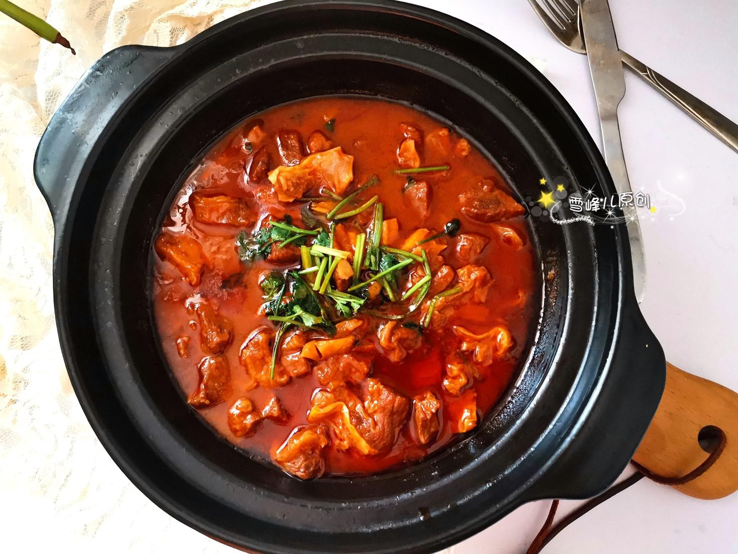 番茄牛腩的做法-其它口味燉菜譜