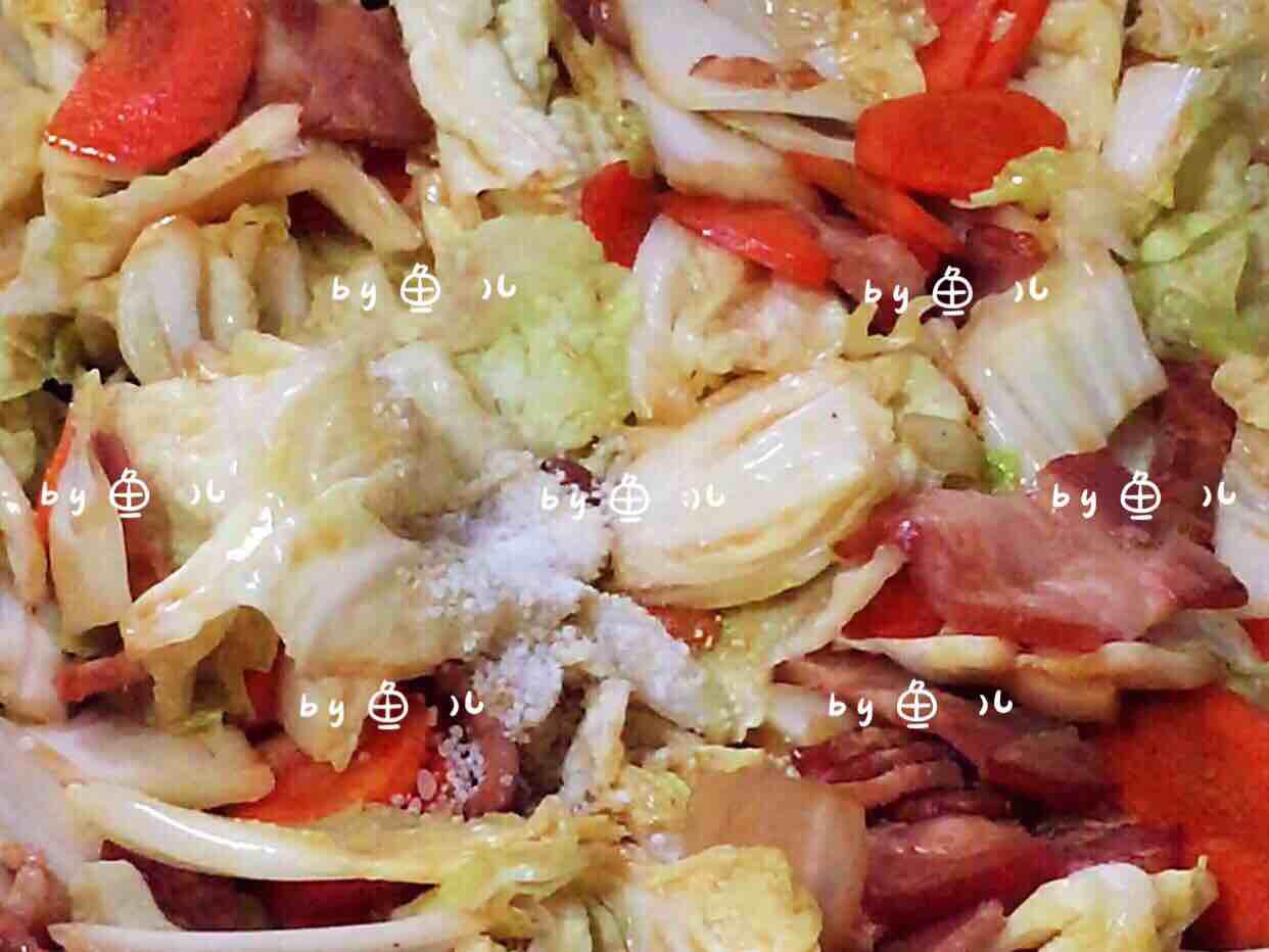 培根炒胡蘿卜白菜的做法-家常味炒菜譜-易網健康養生網 培根炒胡蘿卜白菜的做法-家常味炒菜譜