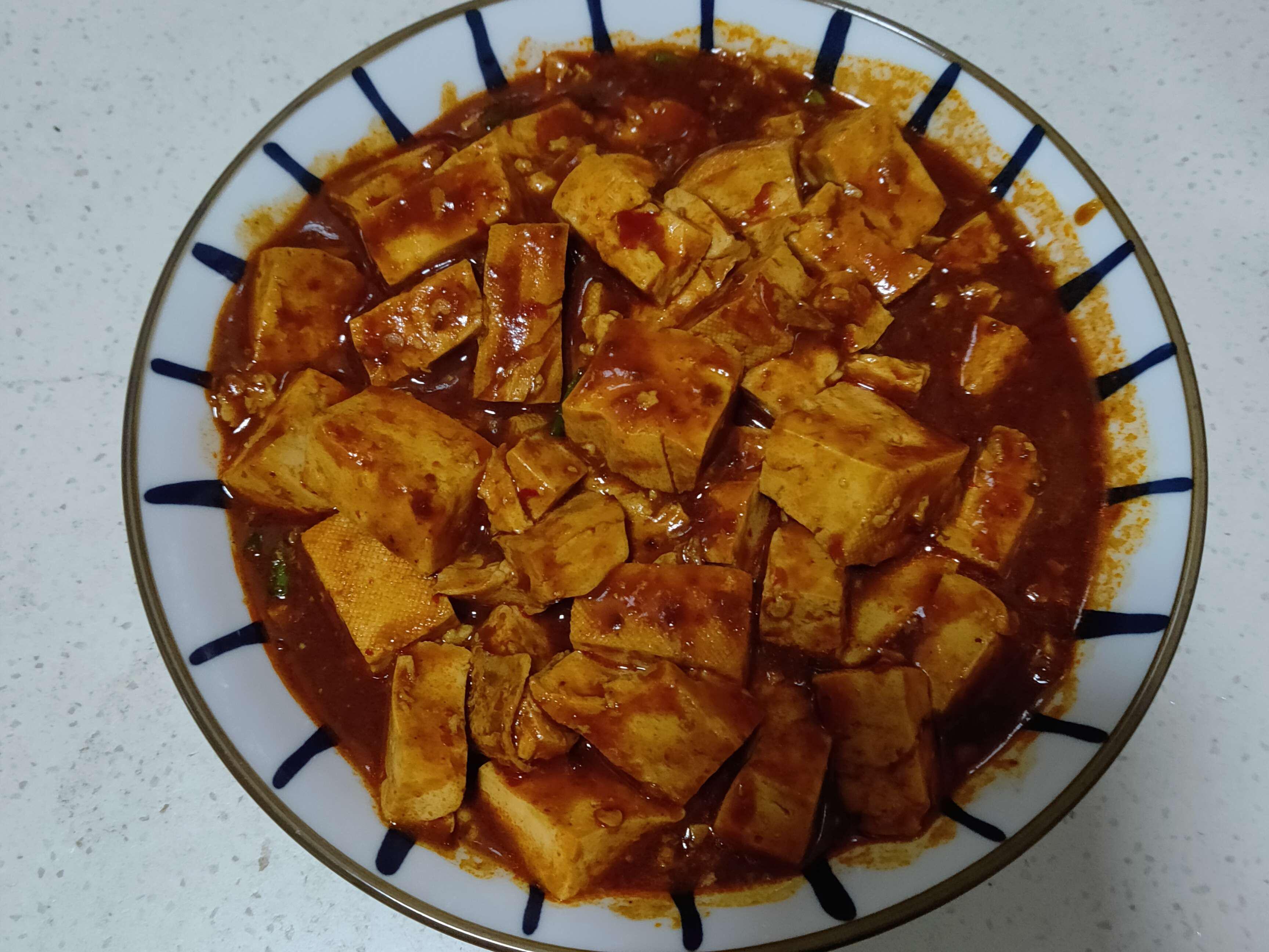 麻婆豆腐的做法-家常味炒菜譜