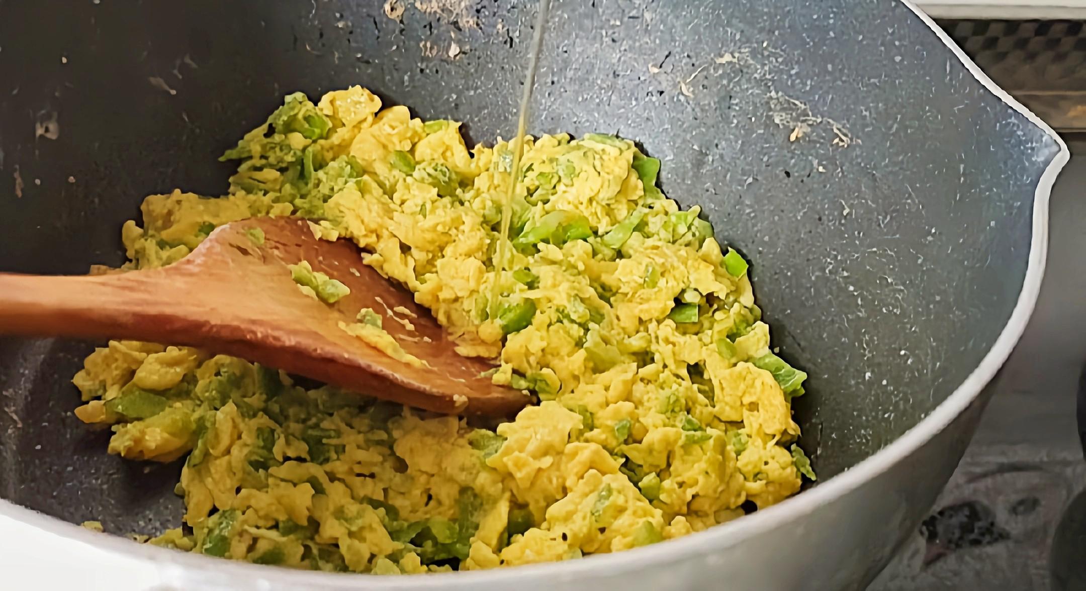 最簡單的家常菜，百吃不厭…青椒炒雞蛋的做法-家常味炒菜譜