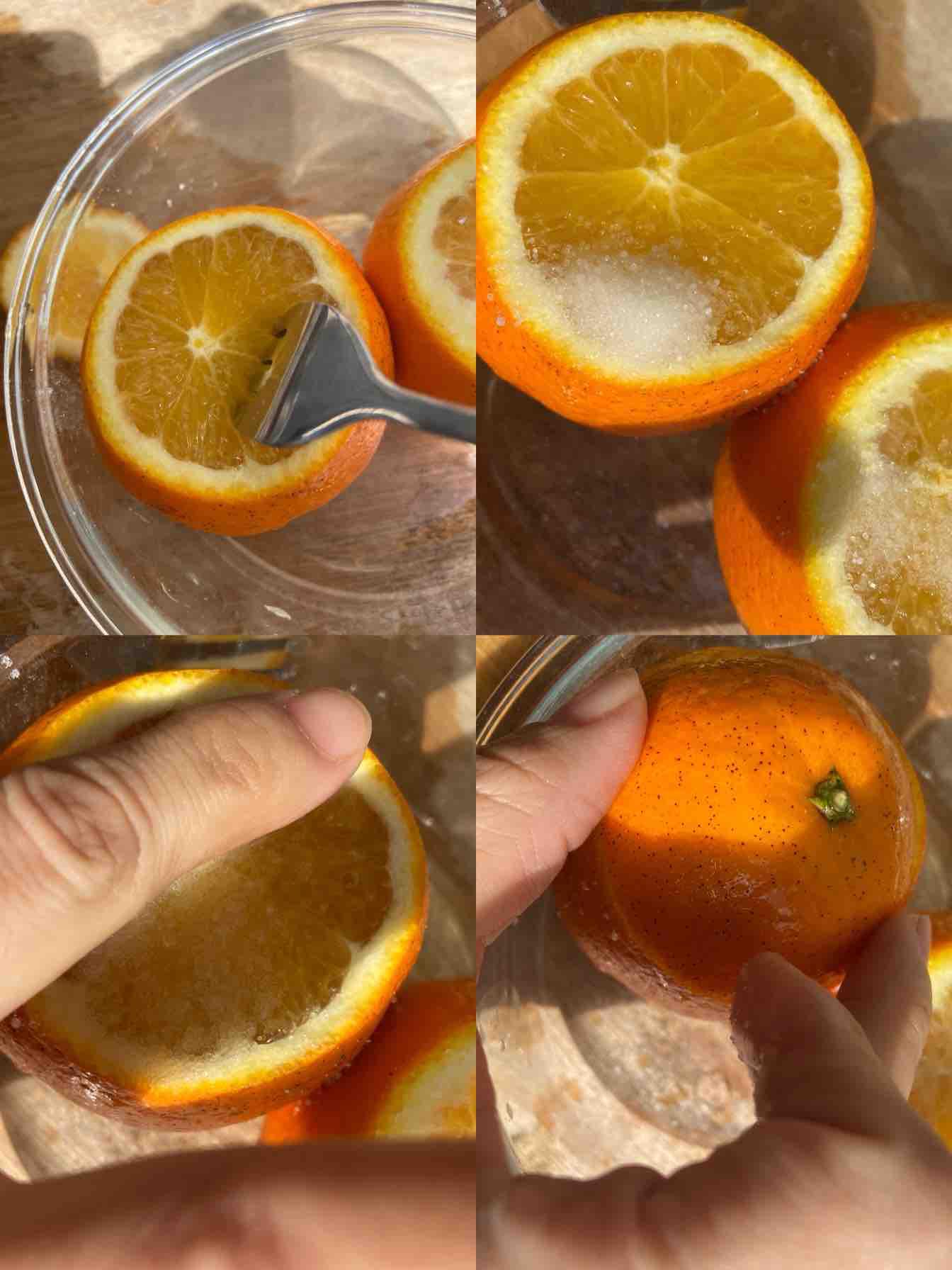 天冷，水果要熱著吃——鹽蒸橙子&糖水橘子的做法-甜味蒸菜譜