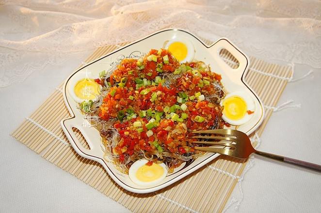 蒜蓉粉絲蒸香菇的做法-咸鮮味蒸菜譜