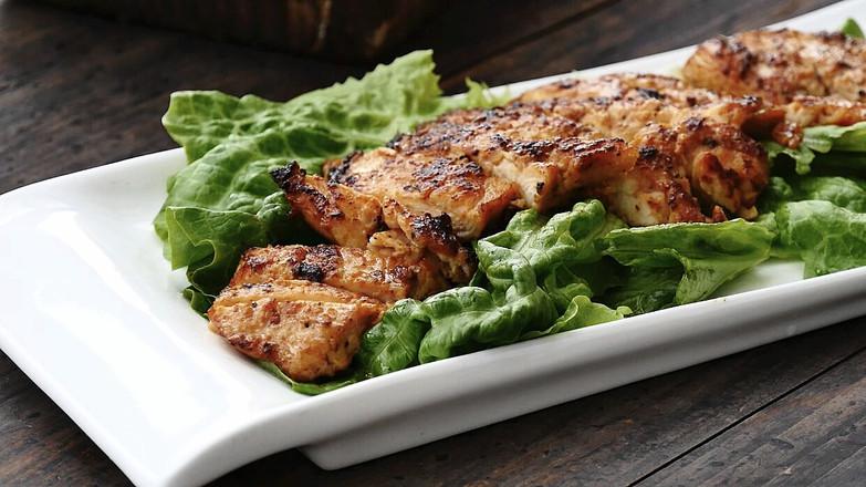 #冬至大如年#香煎雞脯的做法-咸鮮味煎菜譜