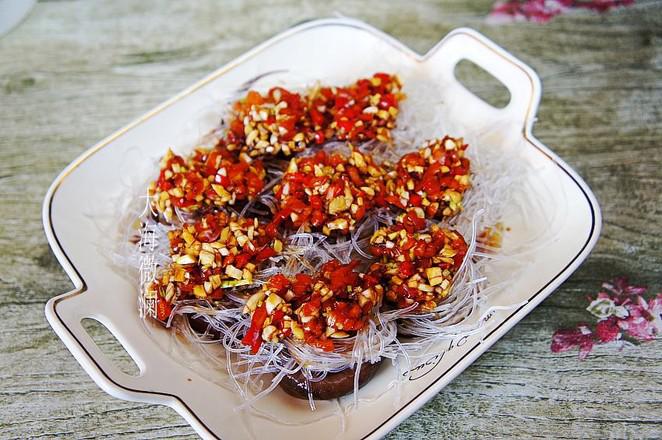 蒜蓉粉絲蒸香菇的做法-咸鮮味蒸菜譜