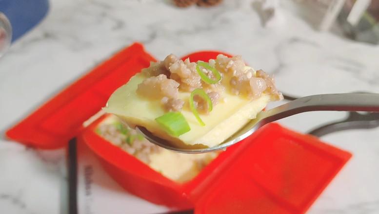 肉末豆腐蒸蛋的家常做法，鮮香滑嫩超好吃的做法-家常味蒸菜譜