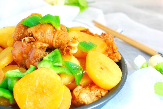 鮮香下飯，無辣版大盤雞的做法-家常味炒菜譜