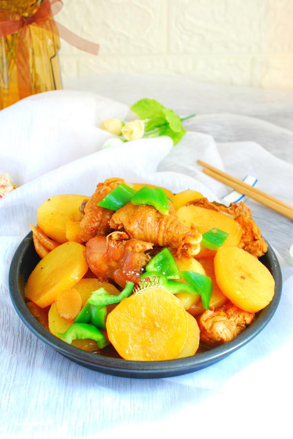 鮮香下飯，無辣版大盤雞的做法-家常味炒菜譜