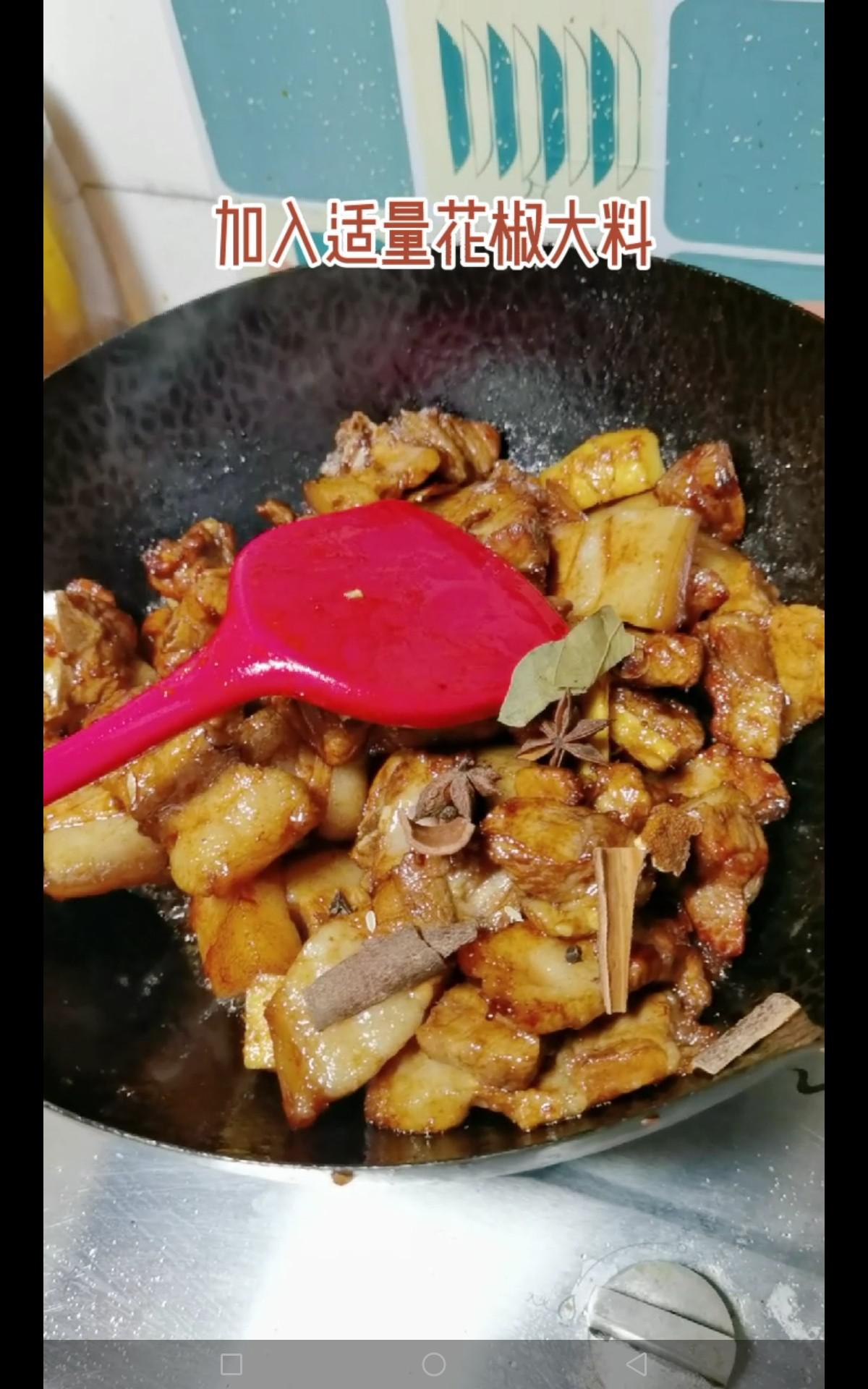 紅燒排骨五花肉的做法-咸鮮味燒菜譜