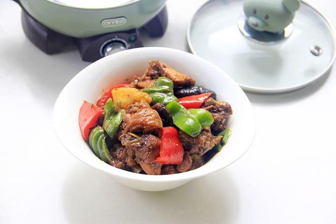 黃燜雞的做法-醬香味燒菜譜