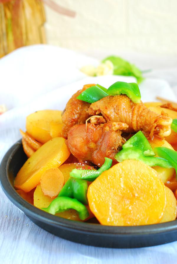 鮮香下飯，無辣版大盤雞的做法-家常味炒菜譜