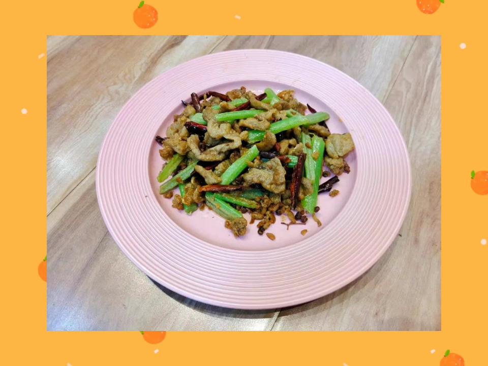 香辣油滋啦的做法-咸鮮味炒菜譜