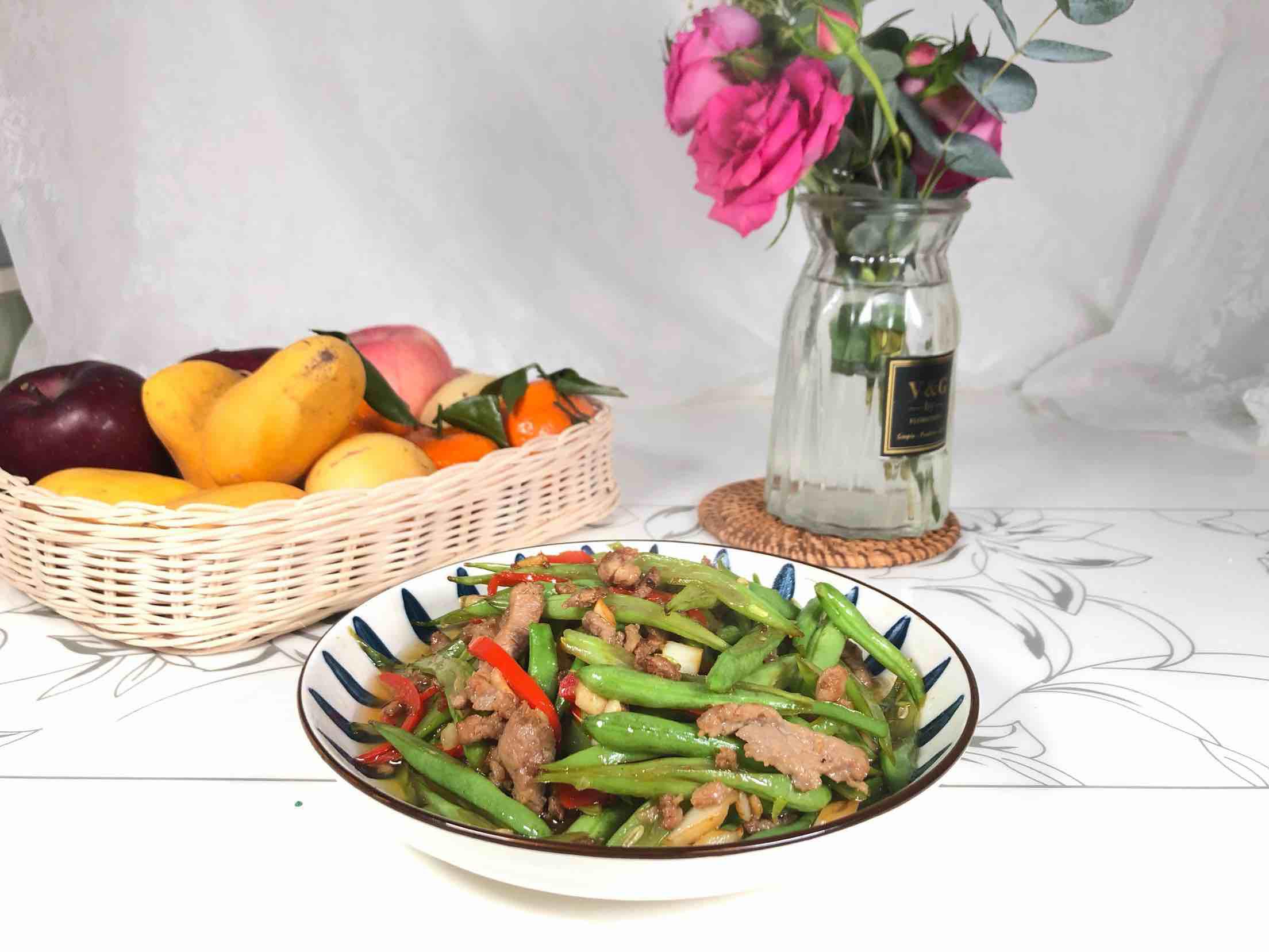 豆角炒肉絲的做法-咸鮮味炒菜譜