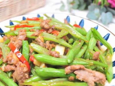 豆角炒肉絲的做法-咸鮮味炒菜譜