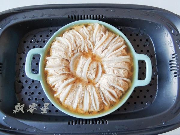 白蘿卜釀肉的做法-家常味蒸菜譜