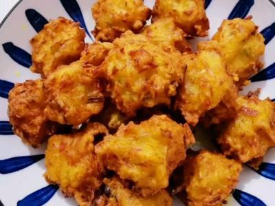 大蘿卜丸子的做法-咸鮮味炸菜譜