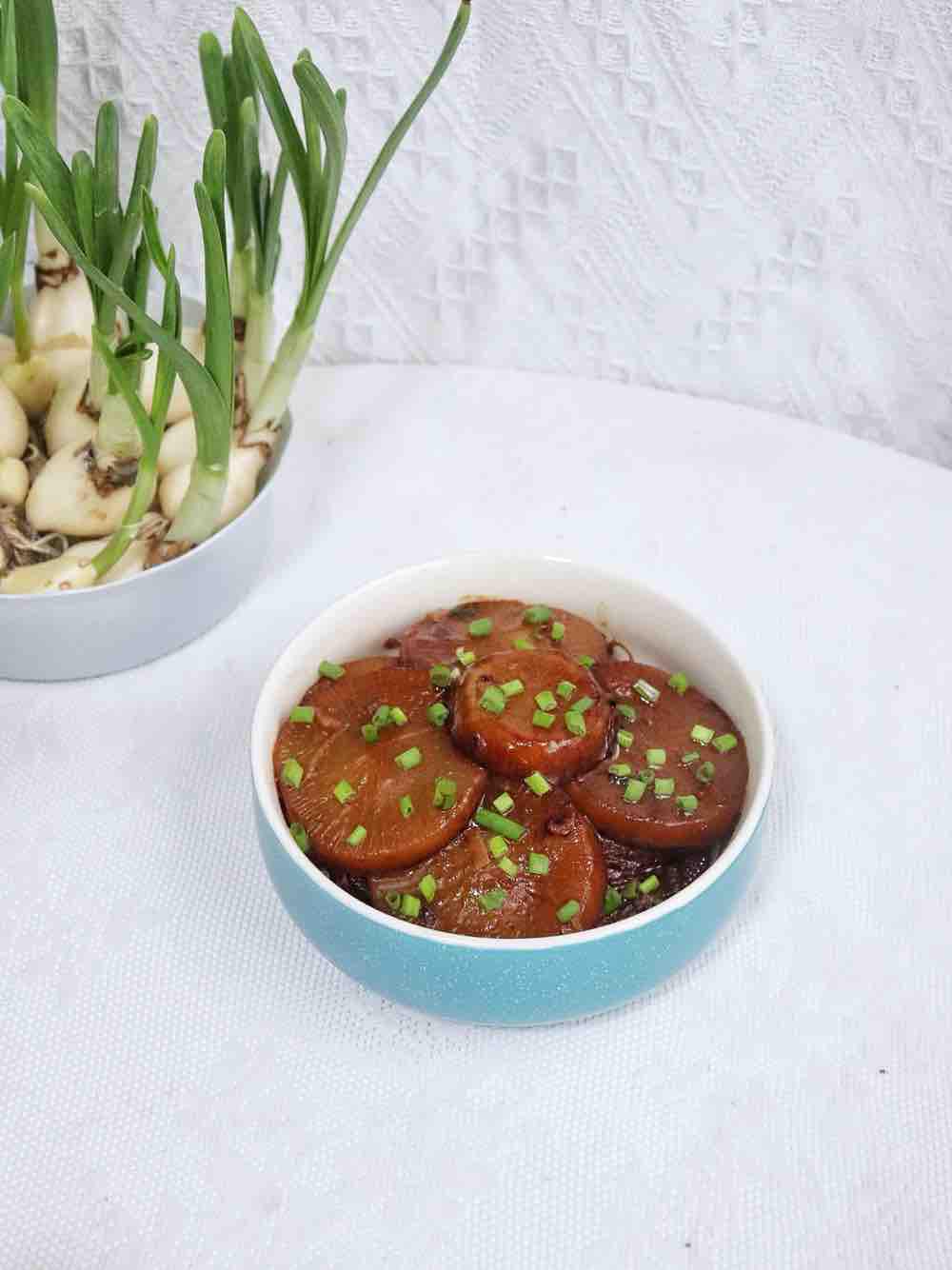 紅燒白蘿卜的做法-家常味炒菜譜