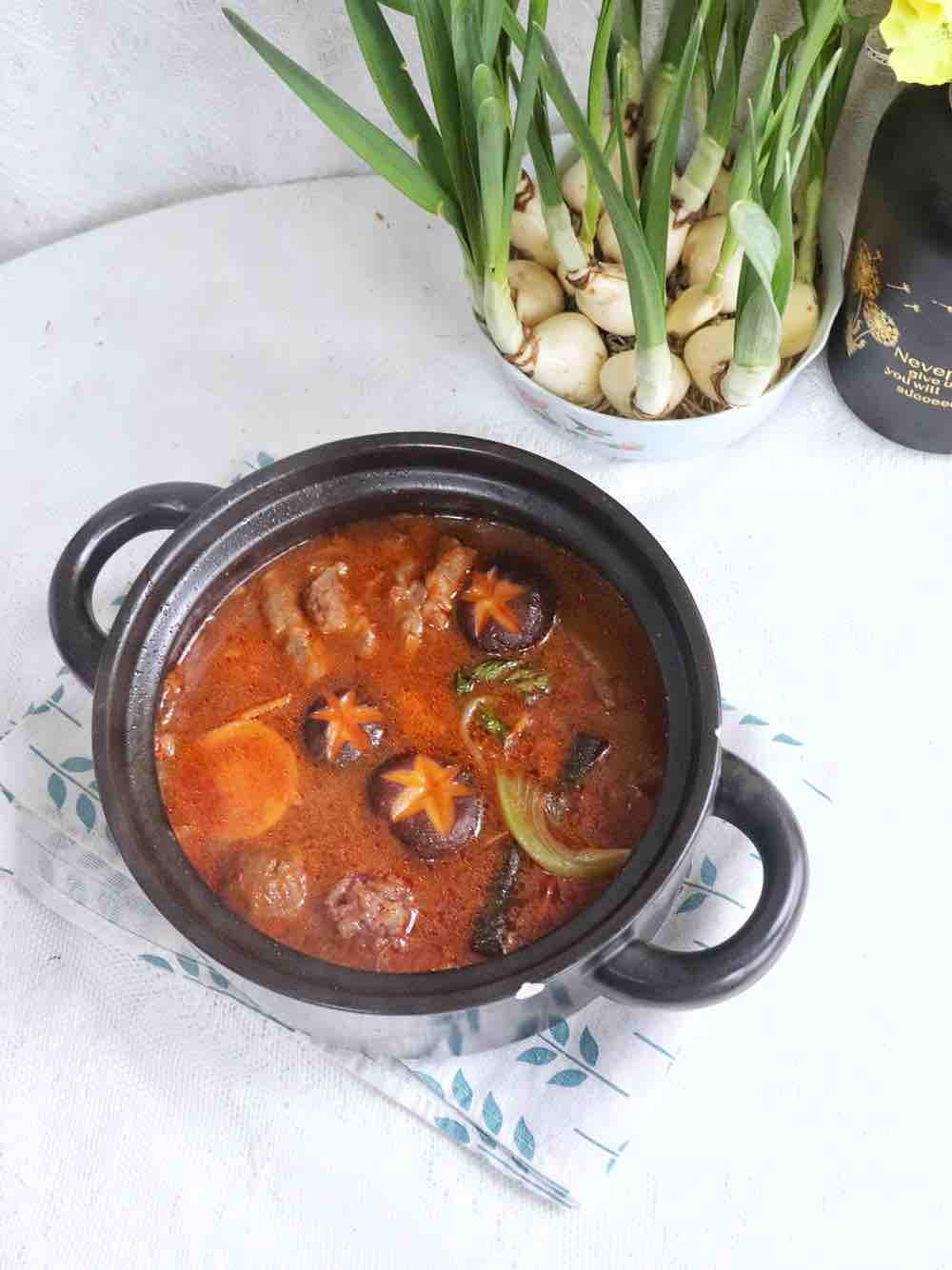 一人食泡菜鍋的做法-家常味煮菜譜