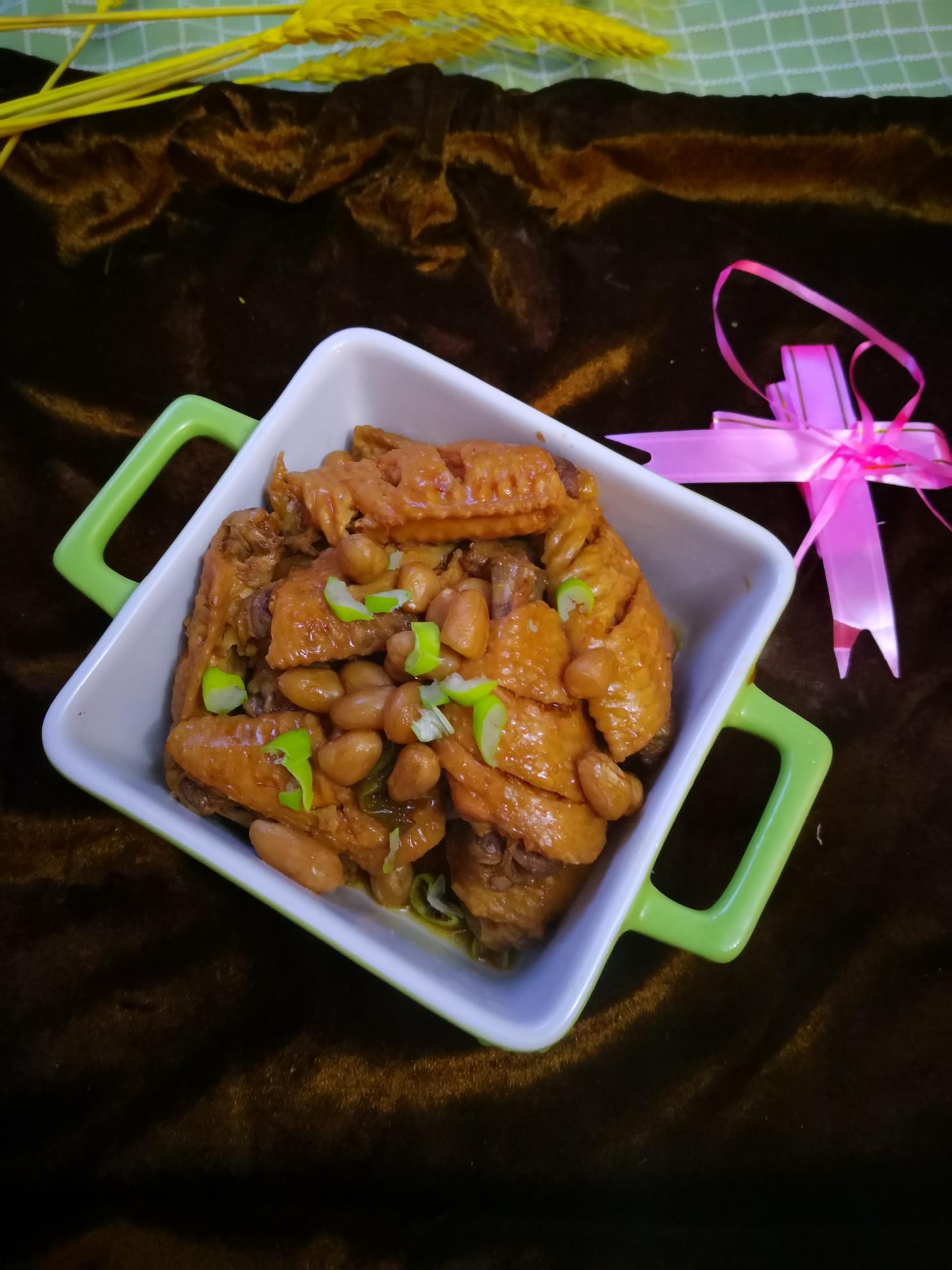 雞翅醬花生米的做法-醬香味醬菜譜