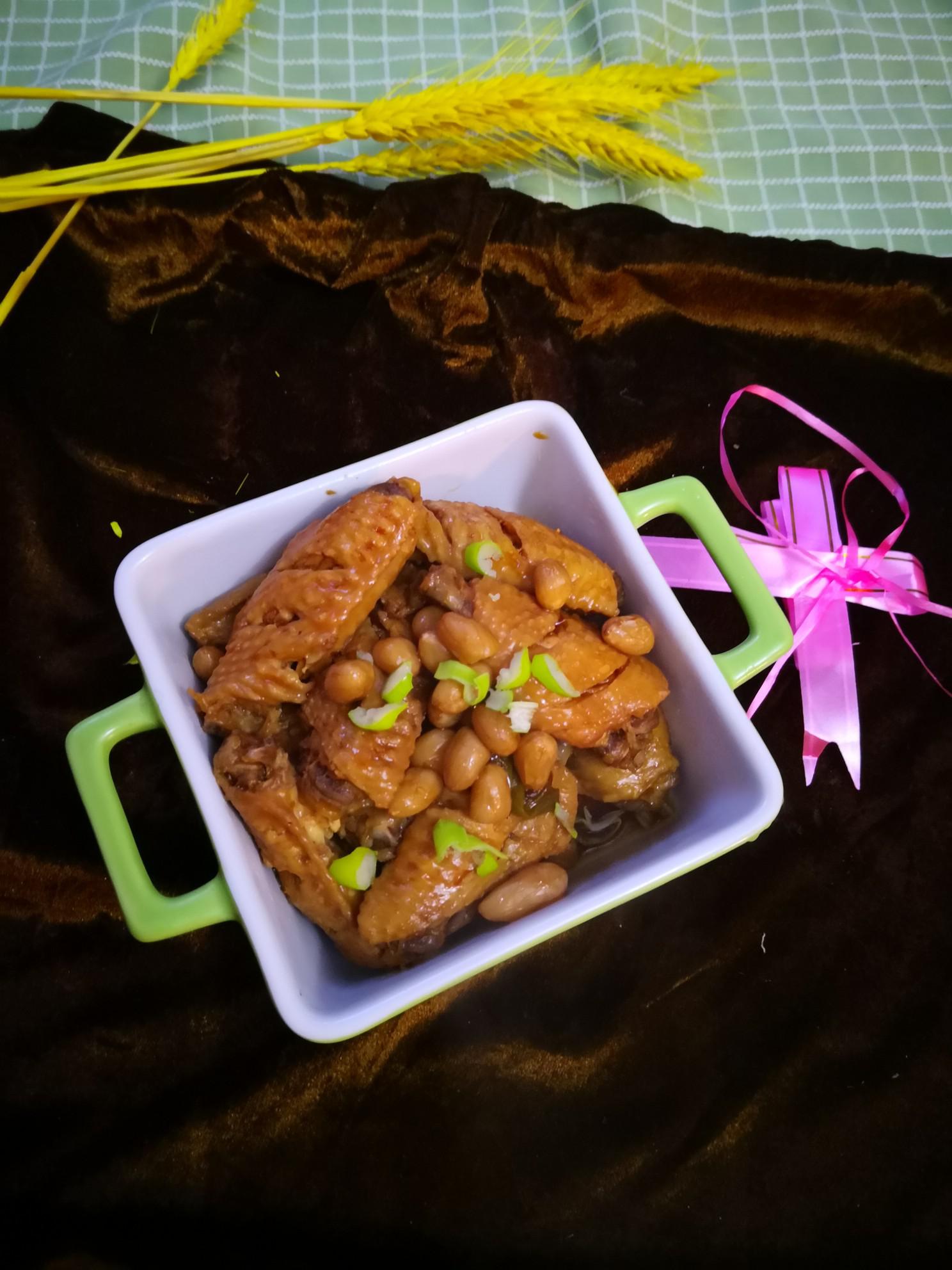 雞翅醬花生米的做法-醬香味醬菜譜