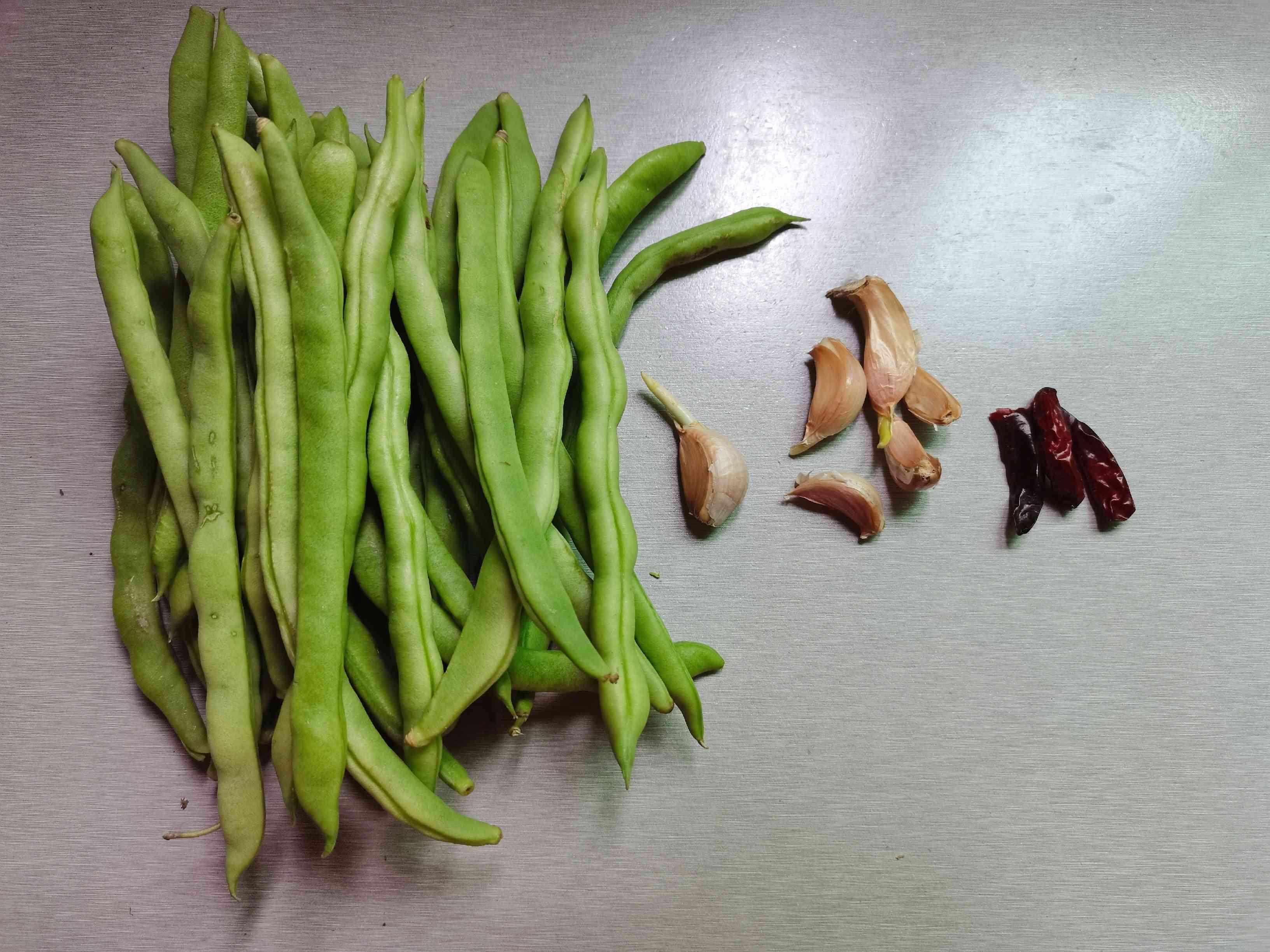 清炒四季豆的做法-家常味炒菜譜